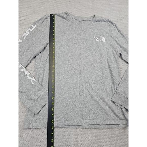 The North Face Shirt Womens Medium Gray Long Sleeve Light Weight - Picture 2 of 7